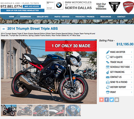 website to sell bikes